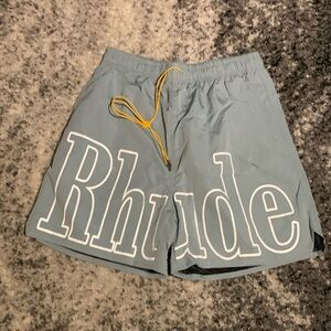 Rhude Grey Athletic RH Logo Shorts Men’s size Large